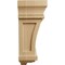 Ekena Millwork 5"W x 3"D x 7"H Santa Fe Corbel, Cherry COR05X03X07SFCH - alternate 2